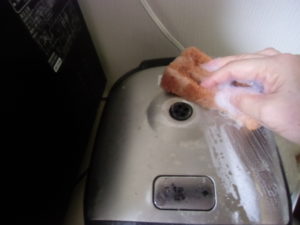 炊飯器洗う